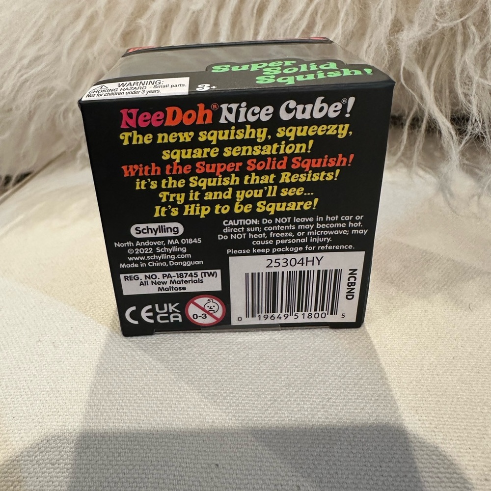 🐣 Nice Cube Super Solid Squish - Blue 🚀 - Picture 7 of 14